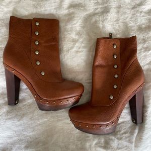 UGG tan heels